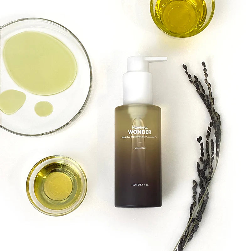 Haruharu WONDER Black Rice Moisture Deep Cleansing Oil